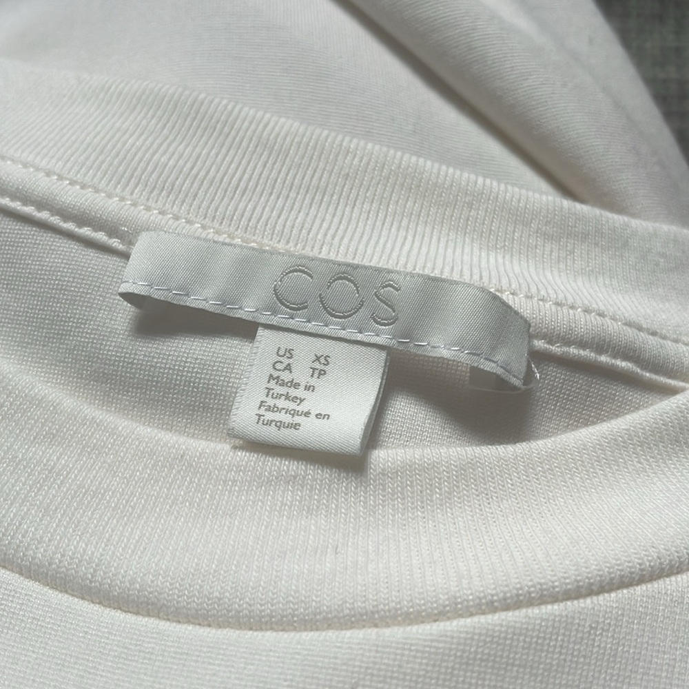 COS oversized t shirt dress with cut out back - Picture 7 of 8